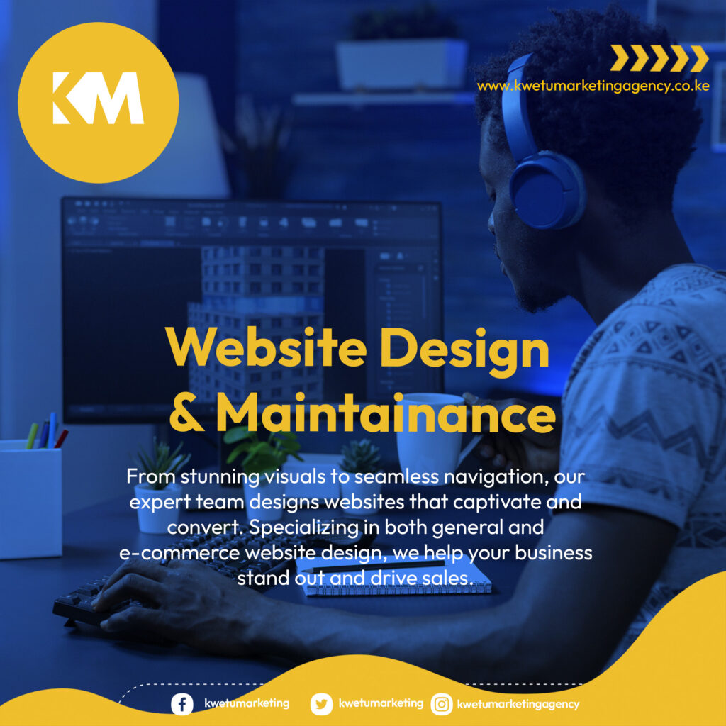 Website Design services in Kenya