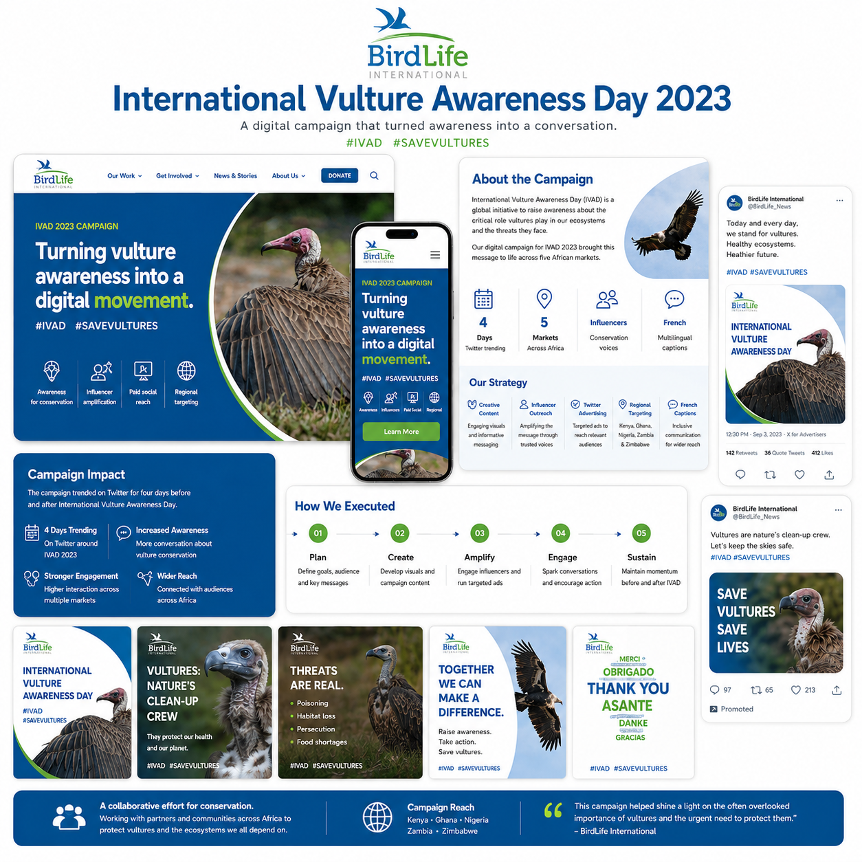 International Vulture Awareness Day campaign artwork